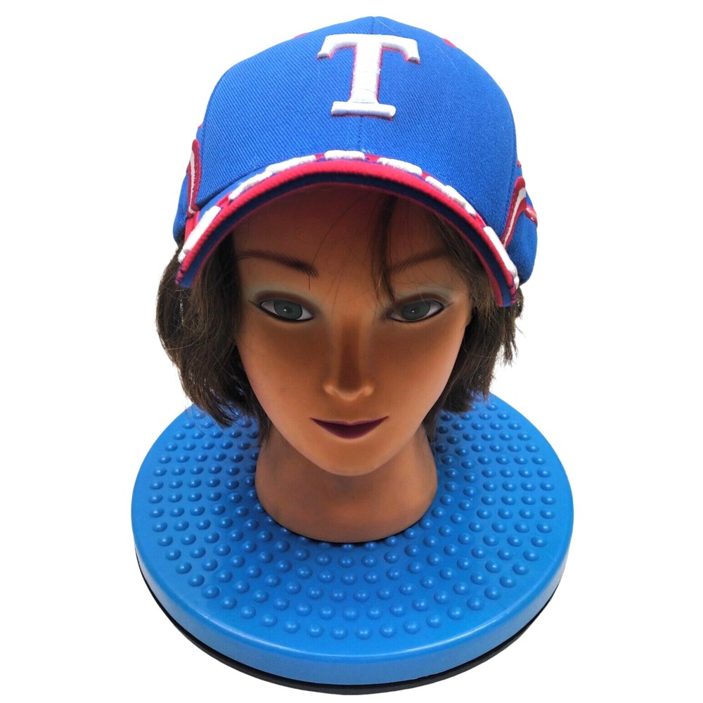 Texas Hat / Red, White & Blue‎ Baseball Cap Blue Baseball Hook & Loop / One Size
